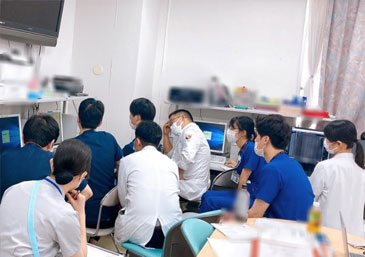 病棟カンファレンス