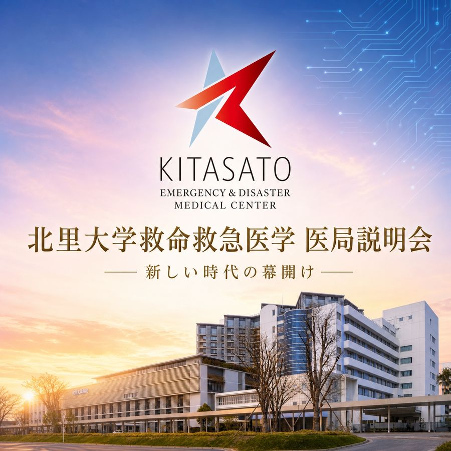 北里大学救命救急医学 医局説明会 ── 新しい時代の幕開け