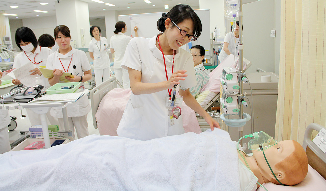 新人看護職員フォローアップ10月研修の様子2